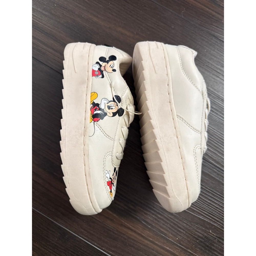 Zara Mickey Mouse Sneakers - similar to af1 - Picture 2 of 4